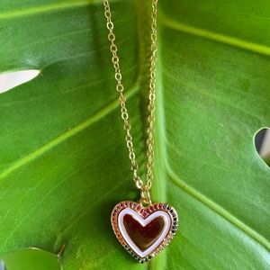 Rainbow Heart Necklace